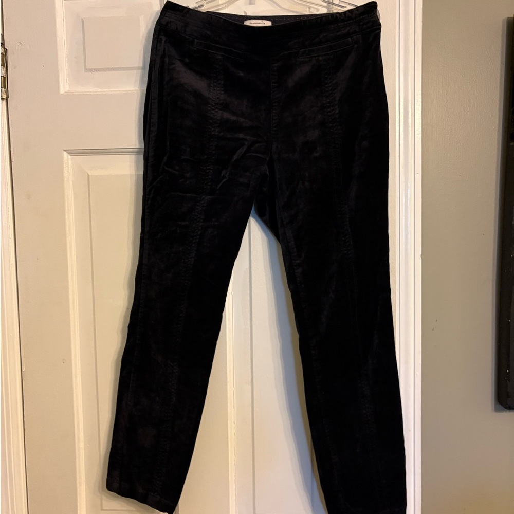 Black Velvet Pants